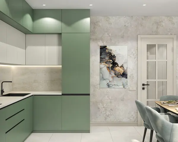 Яркая и спортивная квартира