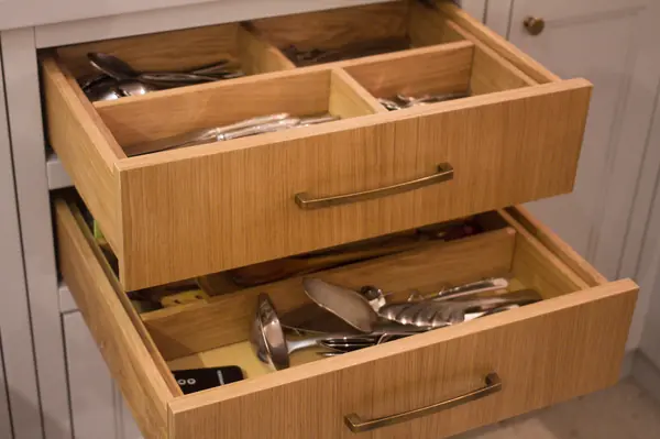 Бело-серая кухня в Москве