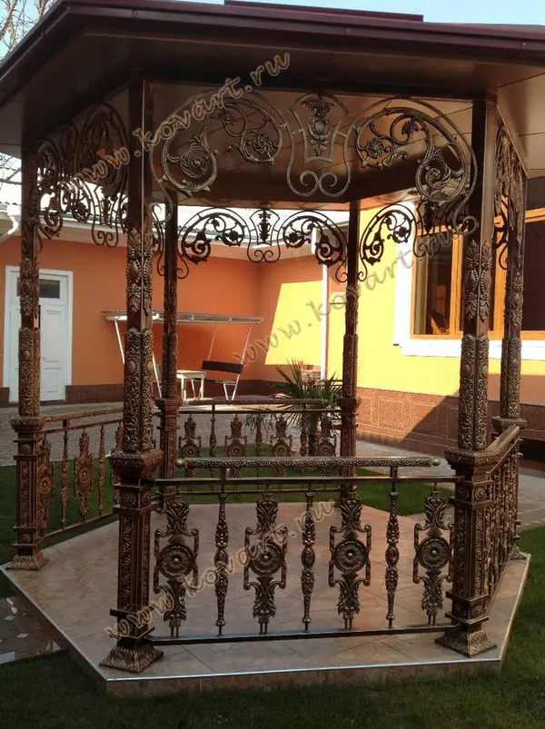 Кованые беседки