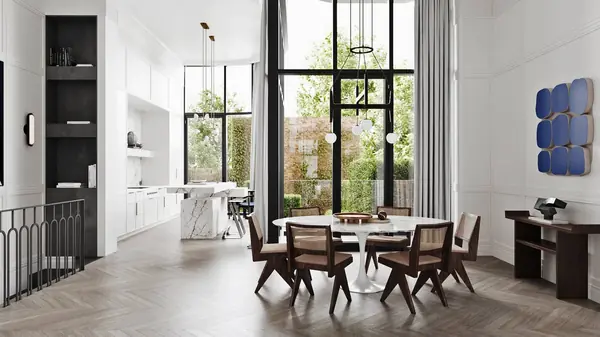 Townhouse Hymans – Luxurious Duplex in the Heart of Brussels: Combining Timeless