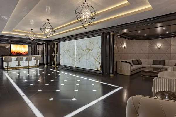 Частный особняк в Ванкувере. Бар