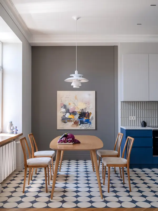 Интеллигентный интерьер в "Доме науки". Декорирование и стилизация.