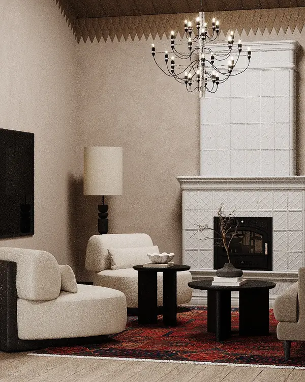 Загородный дом в русском стиле