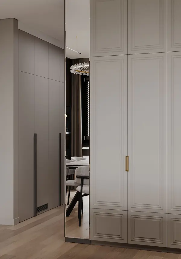 Интерьер квартиры в ЖК "Метрополия"