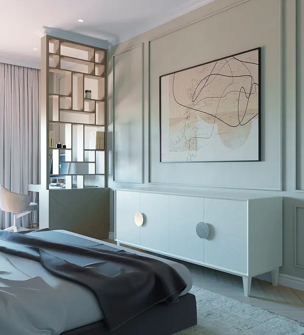 Квартира в стиле неоклассика в ЖК FAMILIA