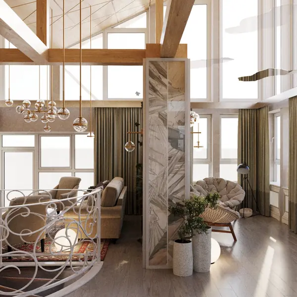 Дизайн проект частного дома в классической стиле