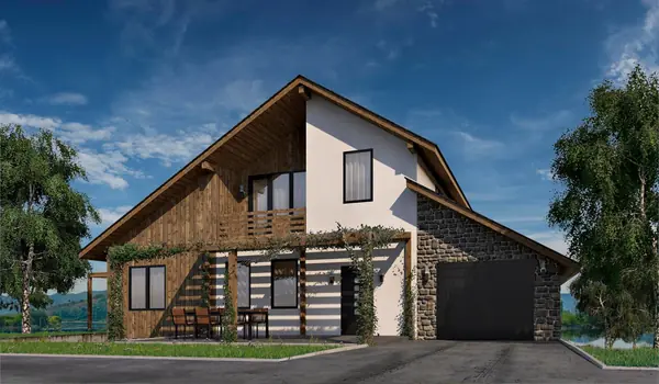 Загородный дом в европейском стиле – 282,6 кв.м.