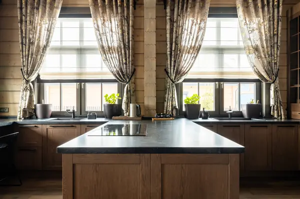 Кухня из массива дуба