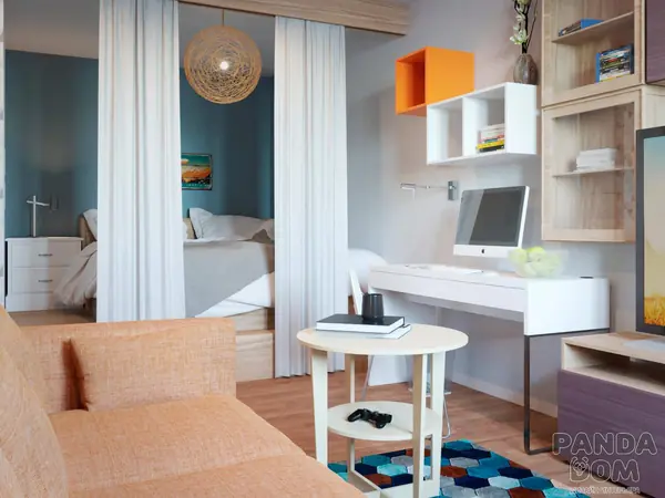 Квартира-студия для молодого парня