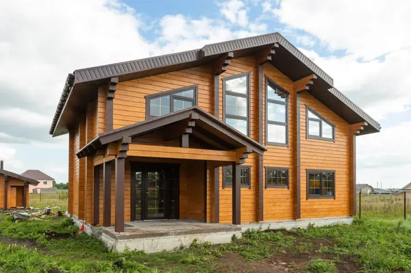 Загородный дом из бруса