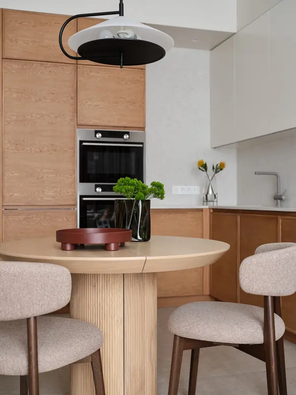 Скандинавский интерьер в квартире на берегу Москвы-реки: Интерьер+Дизайн