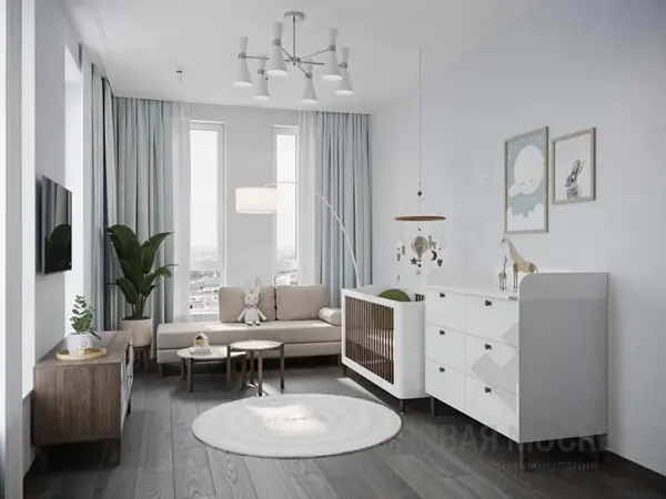 Дизайн-проект 3-комнатной квартиры 85 кв.м в ЖК «Скандинавия»