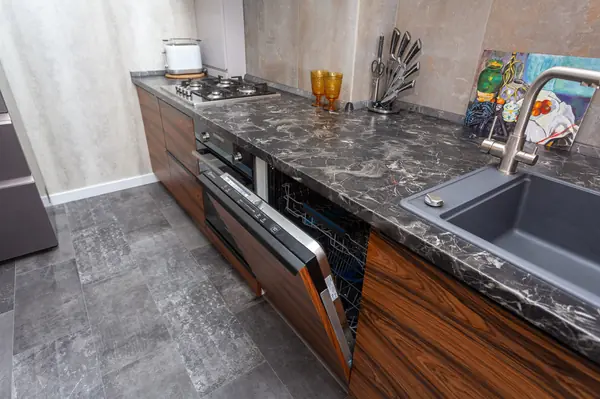 Кухня из шпона