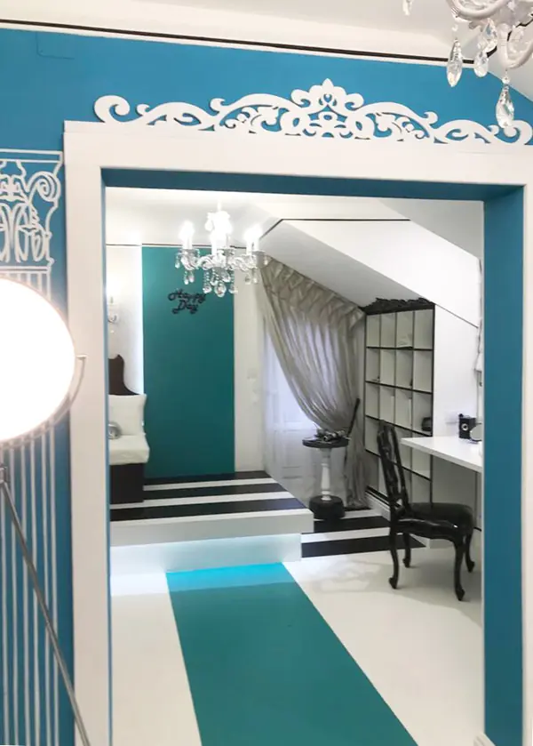 Комната для девушки для ТВ программы "Фазенда"