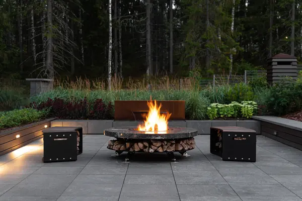 Сад на склоне