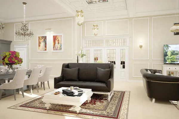 Дизайн интерьеров особняка.Классика