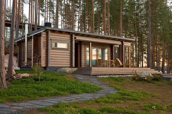 Деревянный Комплекс в Финляндии