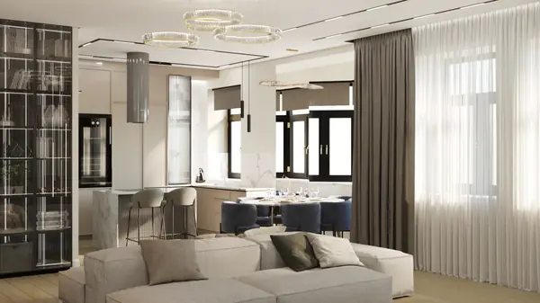 Дизайн проект квартиры в сталинке