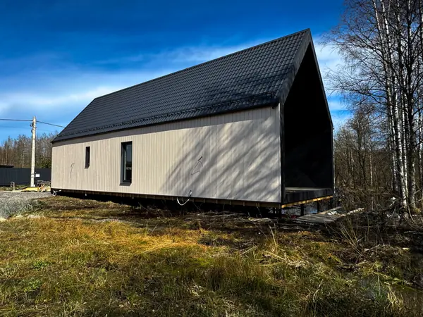 Строительство каркасного дома по готовому проекту