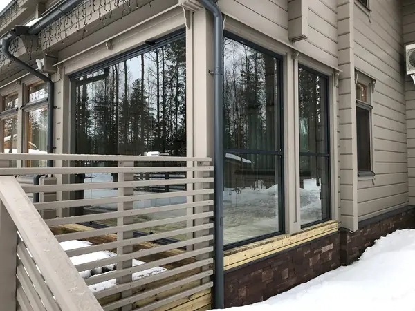 Финское остекление дома HONKA