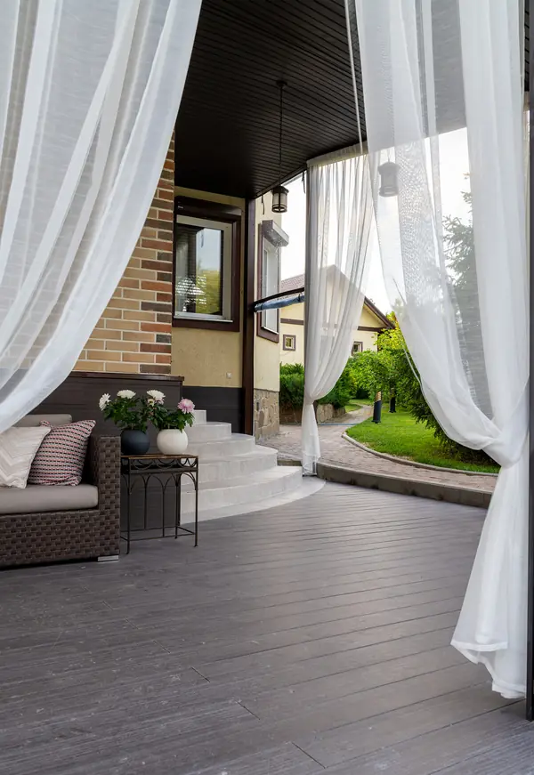 Терраса для Екатерины Климовой в рамках передачи "Идеальный ремонт"