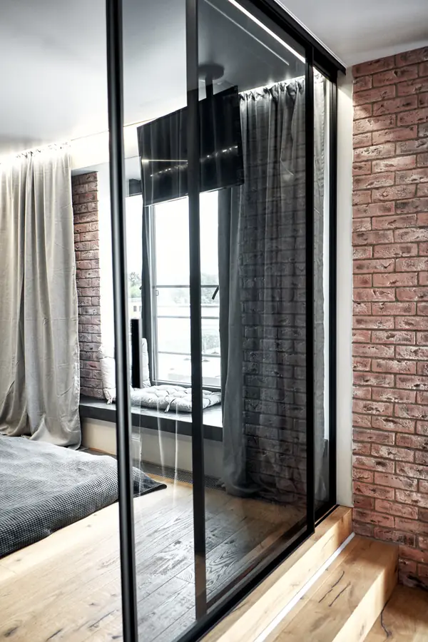 Угловая интерьерная перегородка raumplus