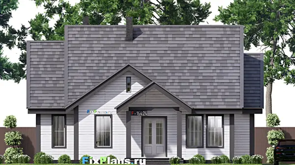 Проект одноэтажного дома 16х13м S145м2 F-16424