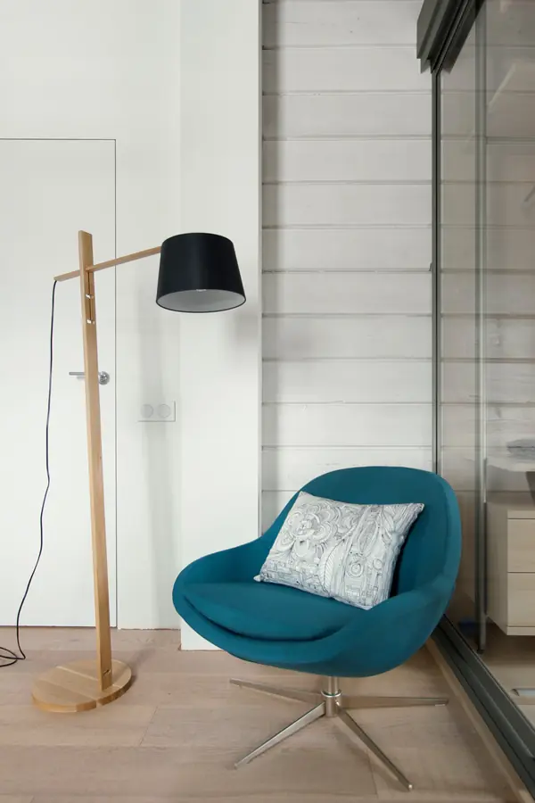 Спальня с прозрачной гардеробной для «Дачного Ответа»