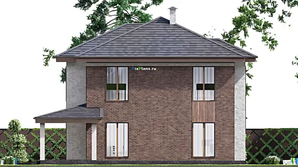 Проект двухэтажного дома 19х13 м S235м2 F-14633