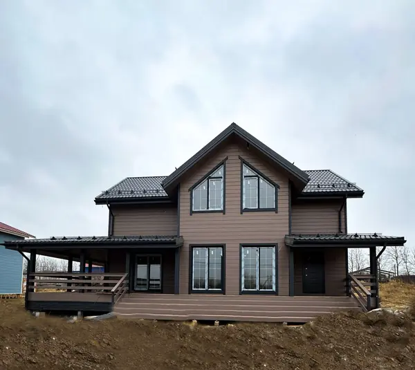 Строительство дома по Каркасной технологии в поселке Низино Ленинградской област