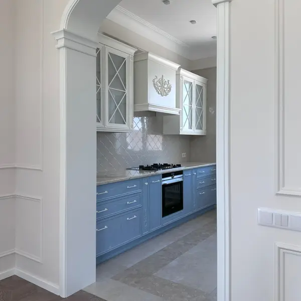 Кухня в классическом стиле в квартире