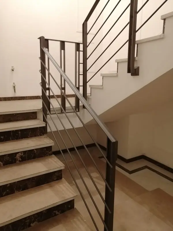 Перильное ограждение по проекту дизайнера