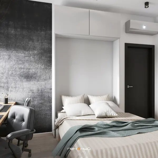 Очередной дизайн-проект трёхкомнатной квартиры