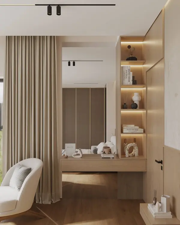 Интерьер дома в КП Урман