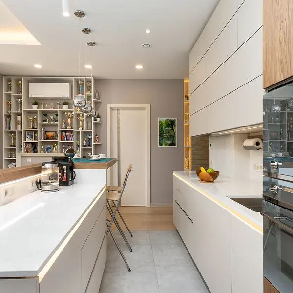 Организация кухни-столовой-гостиной