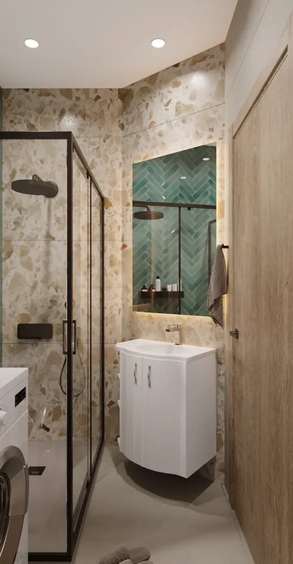 Современный дизайн-проект в пастельных тонах