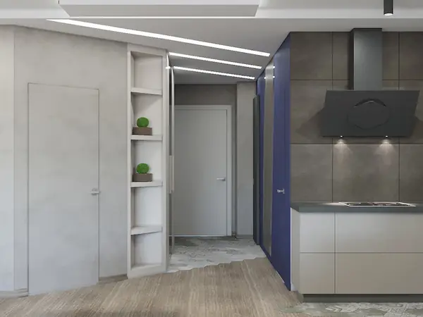 ЖК Cloud Nine, 3 комнаты, 70 м²