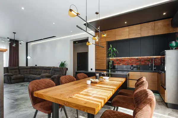 Ремонт кухни-гостиной