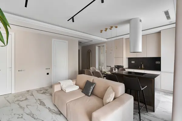 Евро 4-комнатная квартира 130 кв/м с террасой в ЖК «D1»