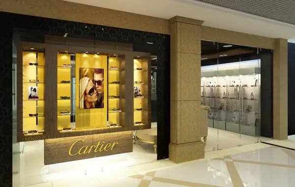 Дизайн-проект интерьера салона оптики GLAMOUR OPTICS