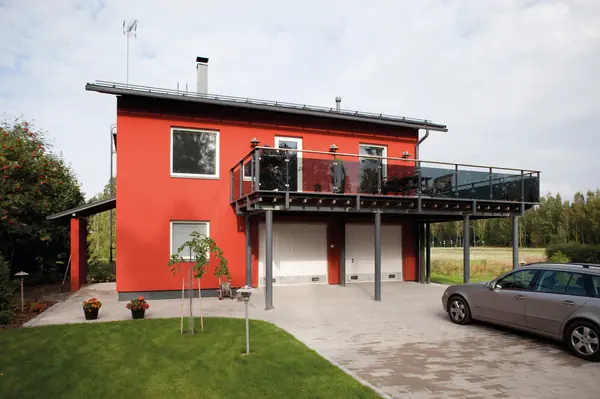 Экстерьер. Покрашенные объекты