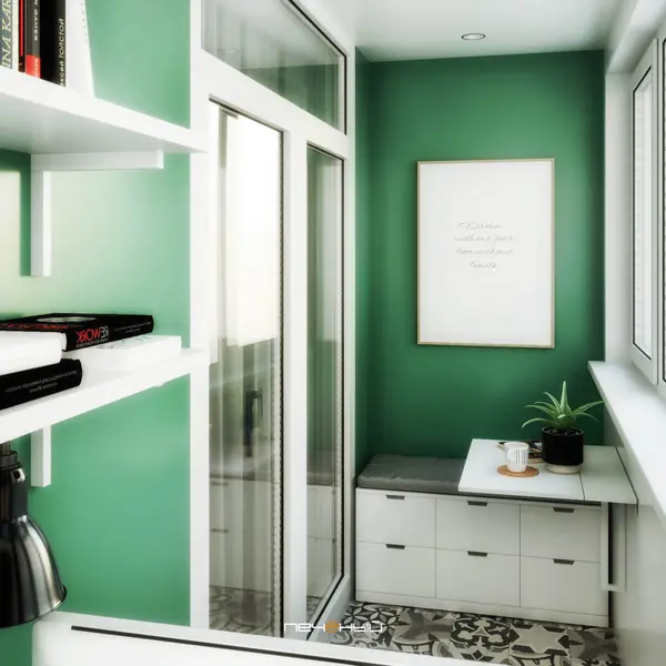 Однушка для пары с младенцем