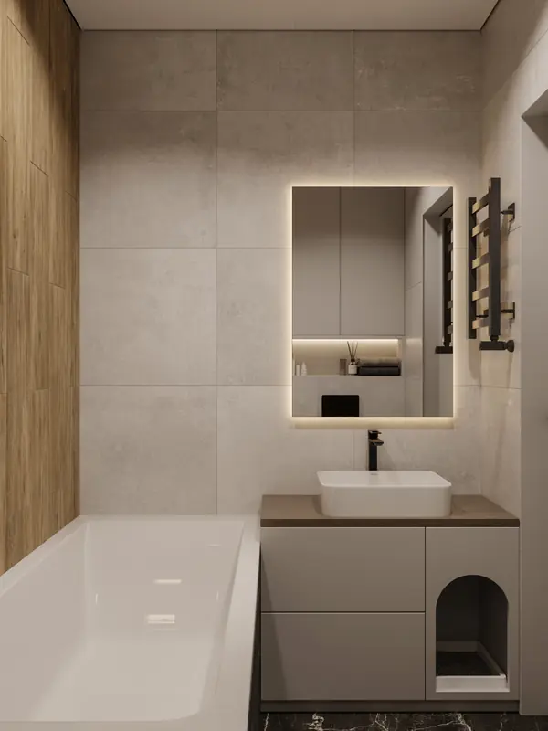 Функциональный проект современной квартиры для семьи