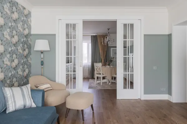 Трехкомнатная квартира в традиционном стиле