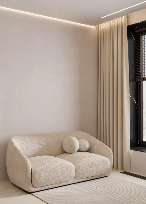 Стильные апартаменты с элементами минимализма