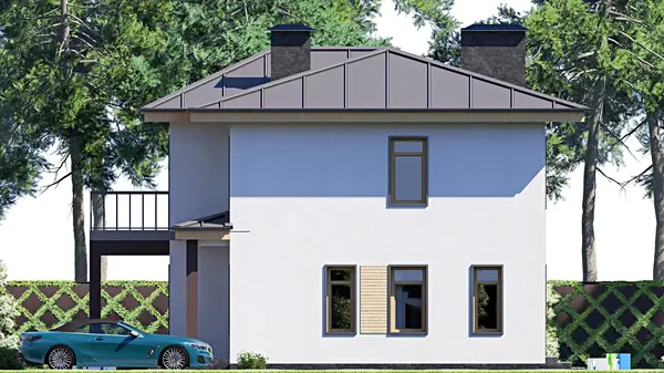 Проект двухэтажного дома 9х12 м S146м2 F-17981