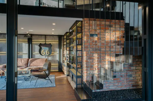 Мужская квартира в стиле Лофт