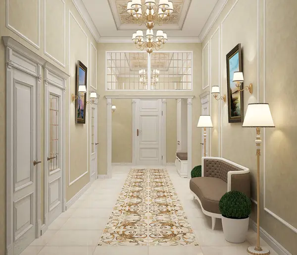 Дизайн интерьеров особняка.Классика
