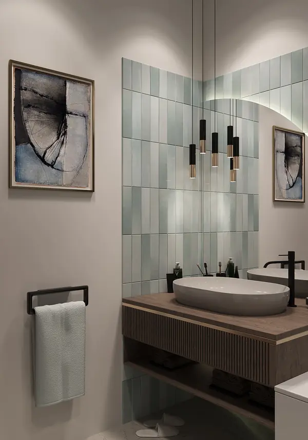 Дизайн интерьера санузла