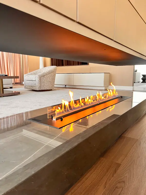 Автоматический биокамин Smart Fire A5 с защитной термопанелью